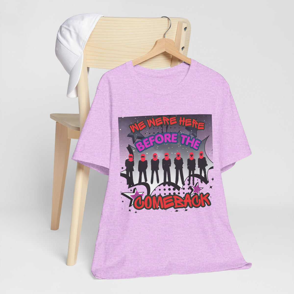 BTS The Comeback T-Shirt – Retro Silhouette Music Tee