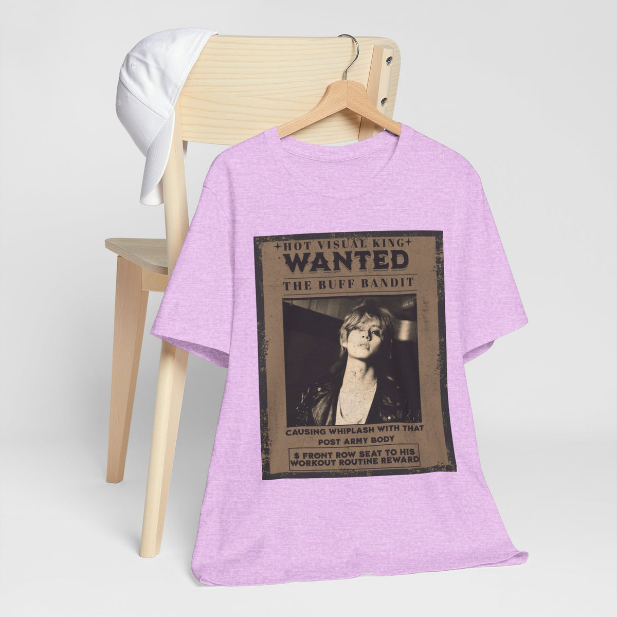T-Shirt - 'WANTED: The Buff Bandit' Vintage Poster Tee