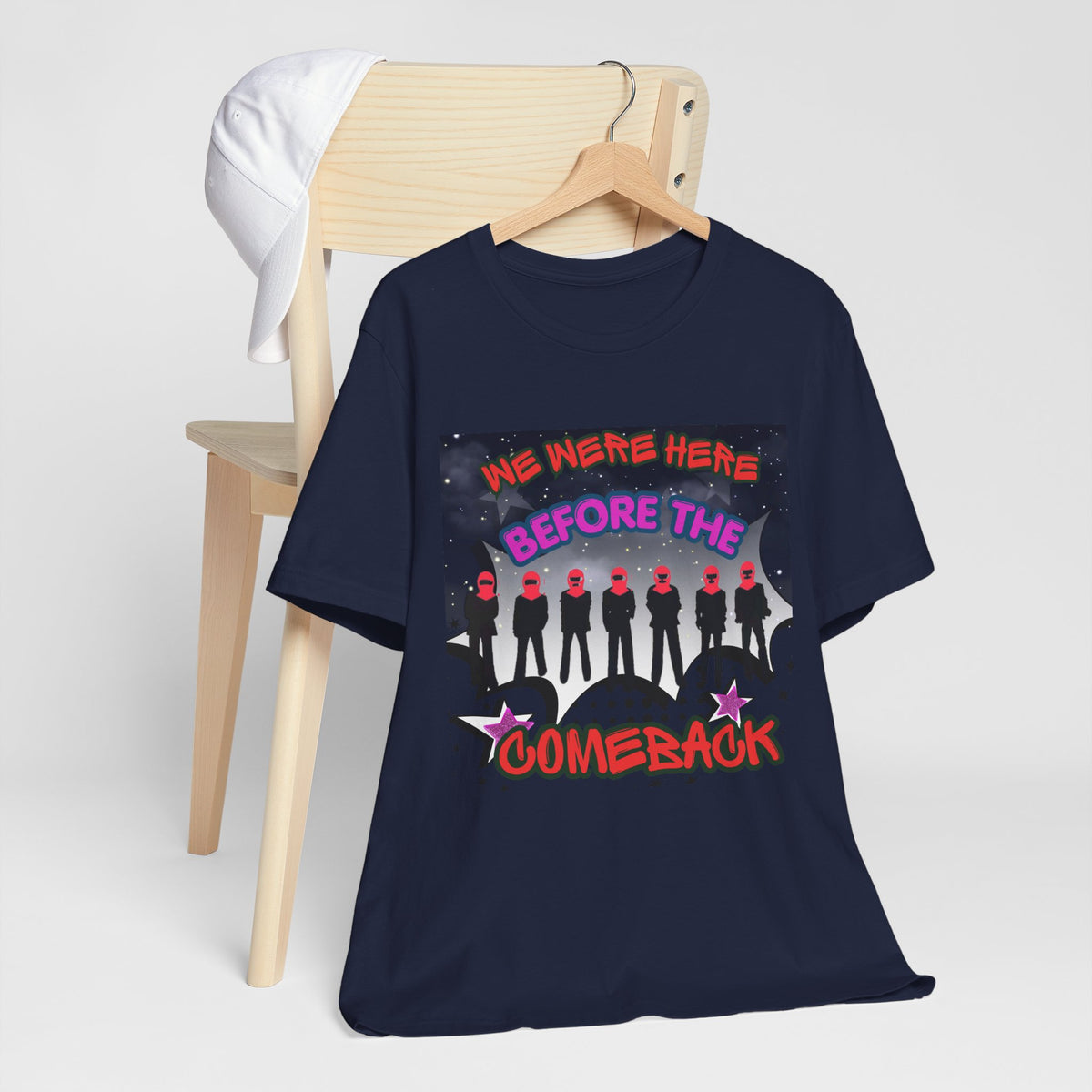 BTS The Comeback T-Shirt – Retro Silhouette Music Tee