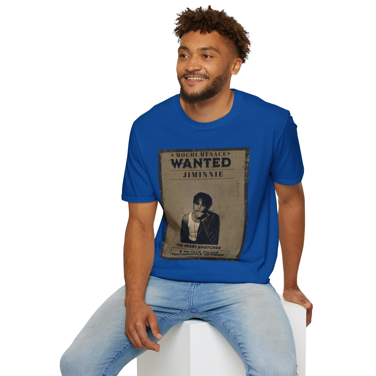 Wanted 'Jimmie' Graphic T‑Shirt — Mochi Menace Vintage Poster Tee