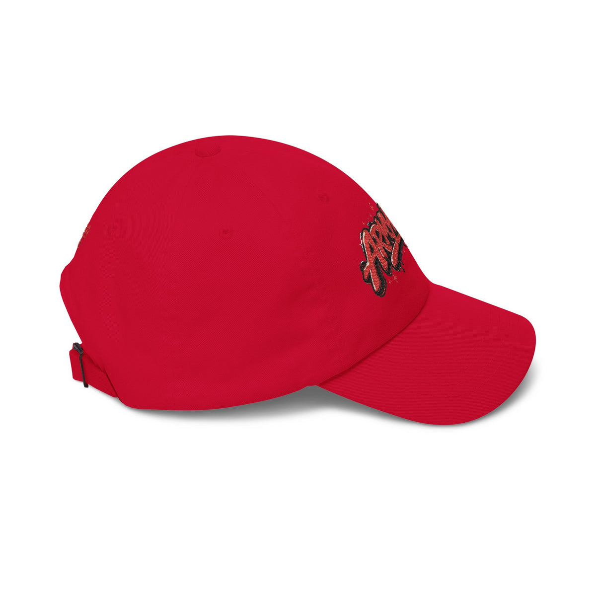 Armyrang Red Graffiti BTS Cap