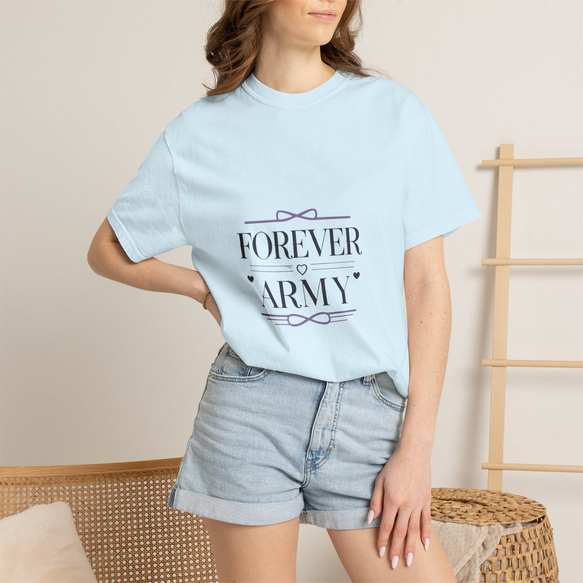 T-Shirt — "Forever Army" Graphic Tee (Military Pride Tribute)