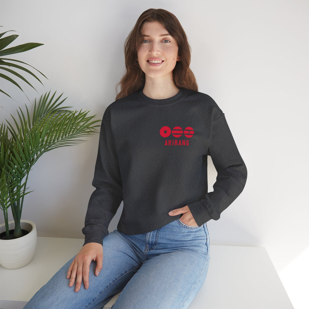 Arirang Minimalist Crewneck Sweatshirt — BTS Music