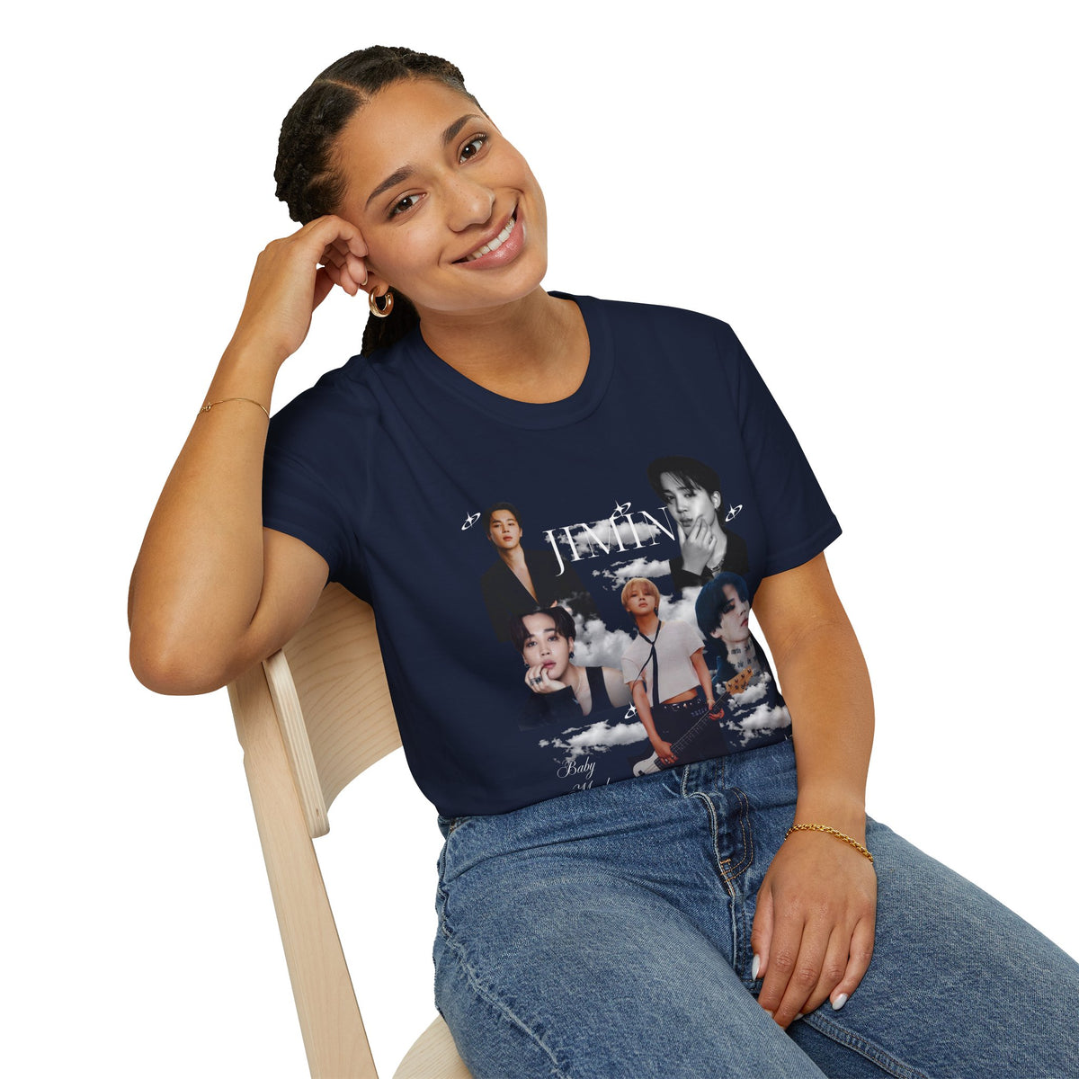 Jimin Portrait Collage T-Shirt