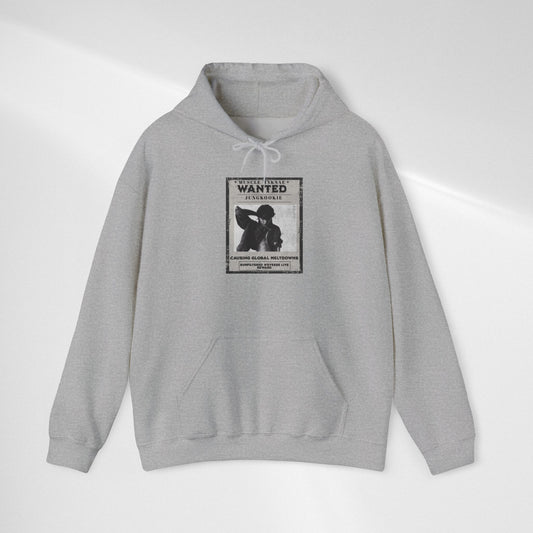 Hoodie - Vintage 'Wanted' Poster Graphic Pullover