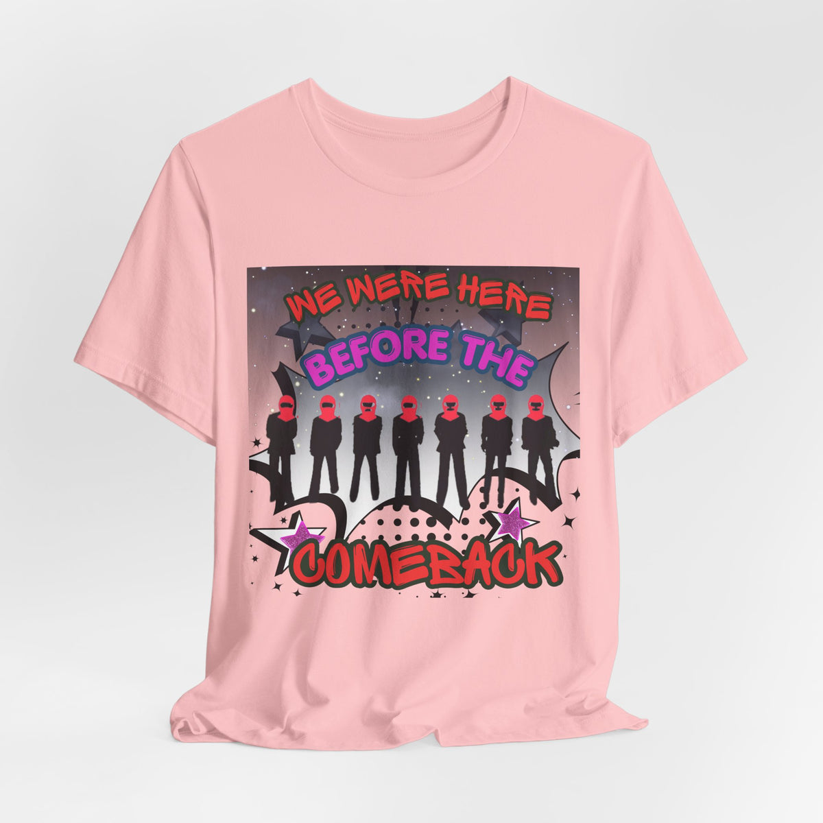 BTS The Comeback T-Shirt – Retro Silhouette Music Tee