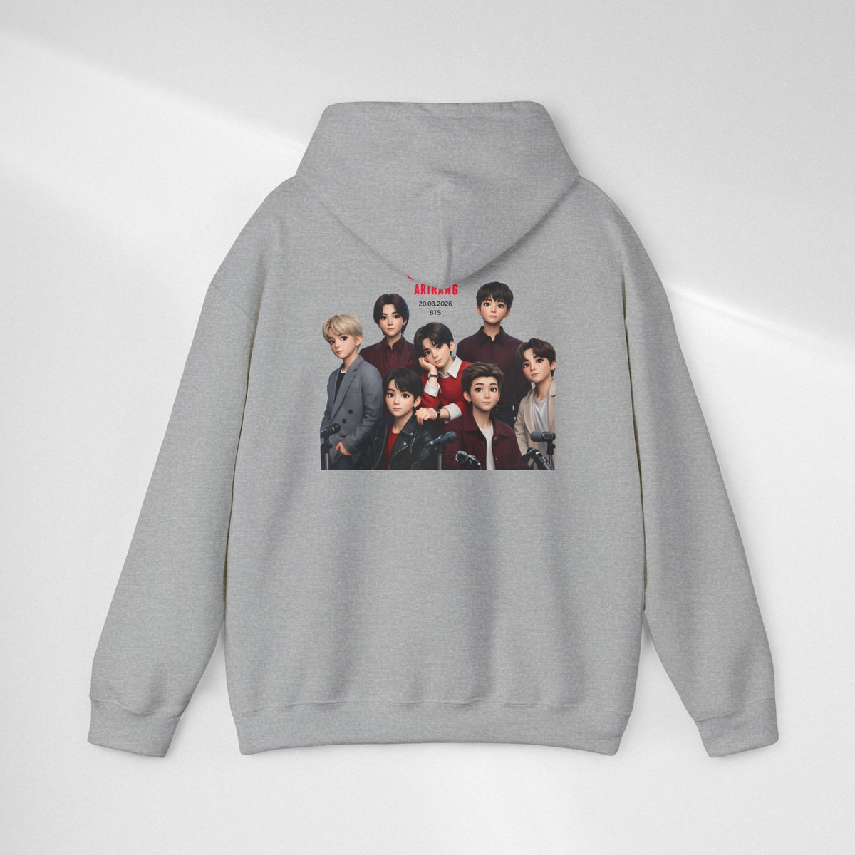 BTS K-Pop Group Photo Hoodie —  Tour Hoodie