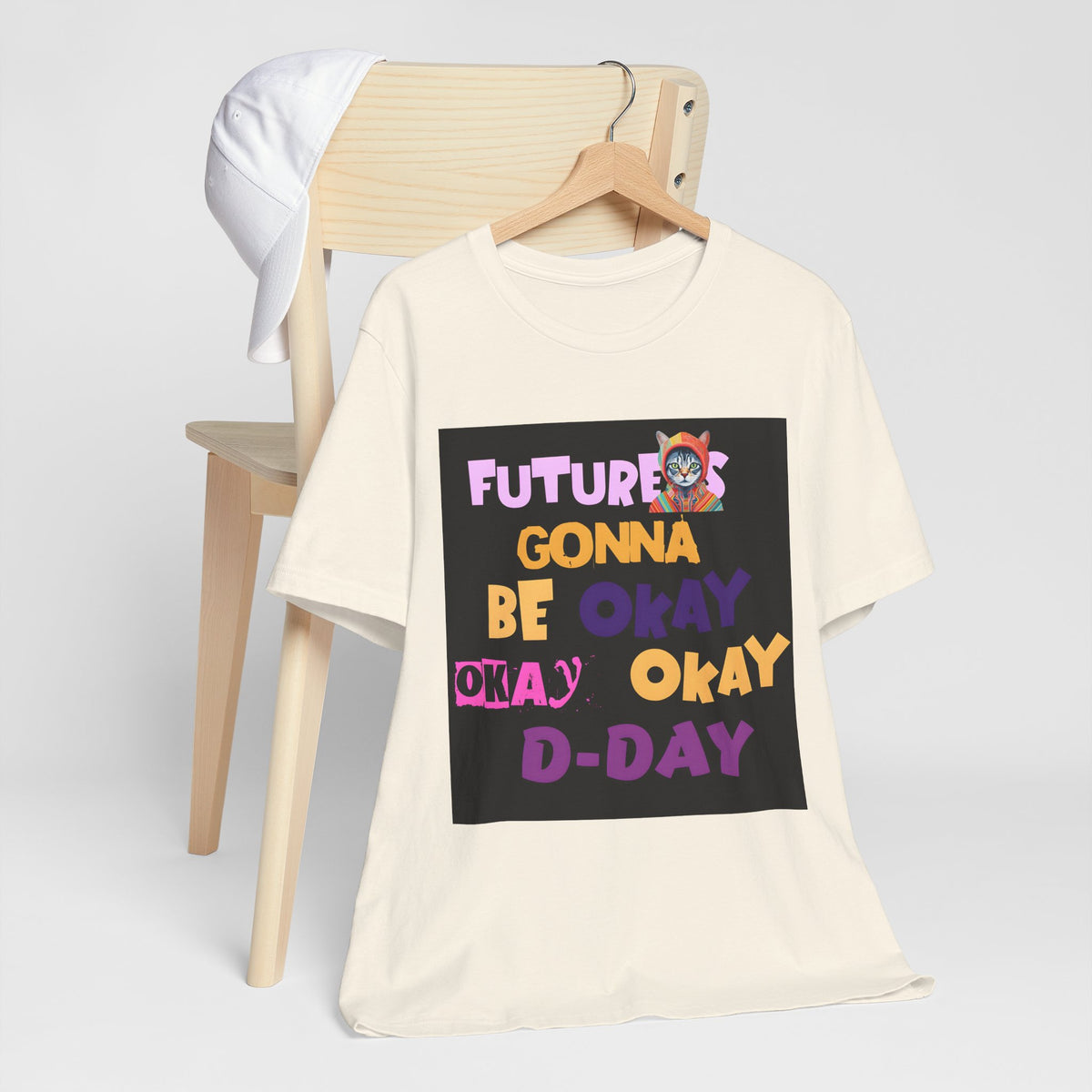 T-Shirt — "Future's Gonna Be Okay" Inspirational Graphic Tee