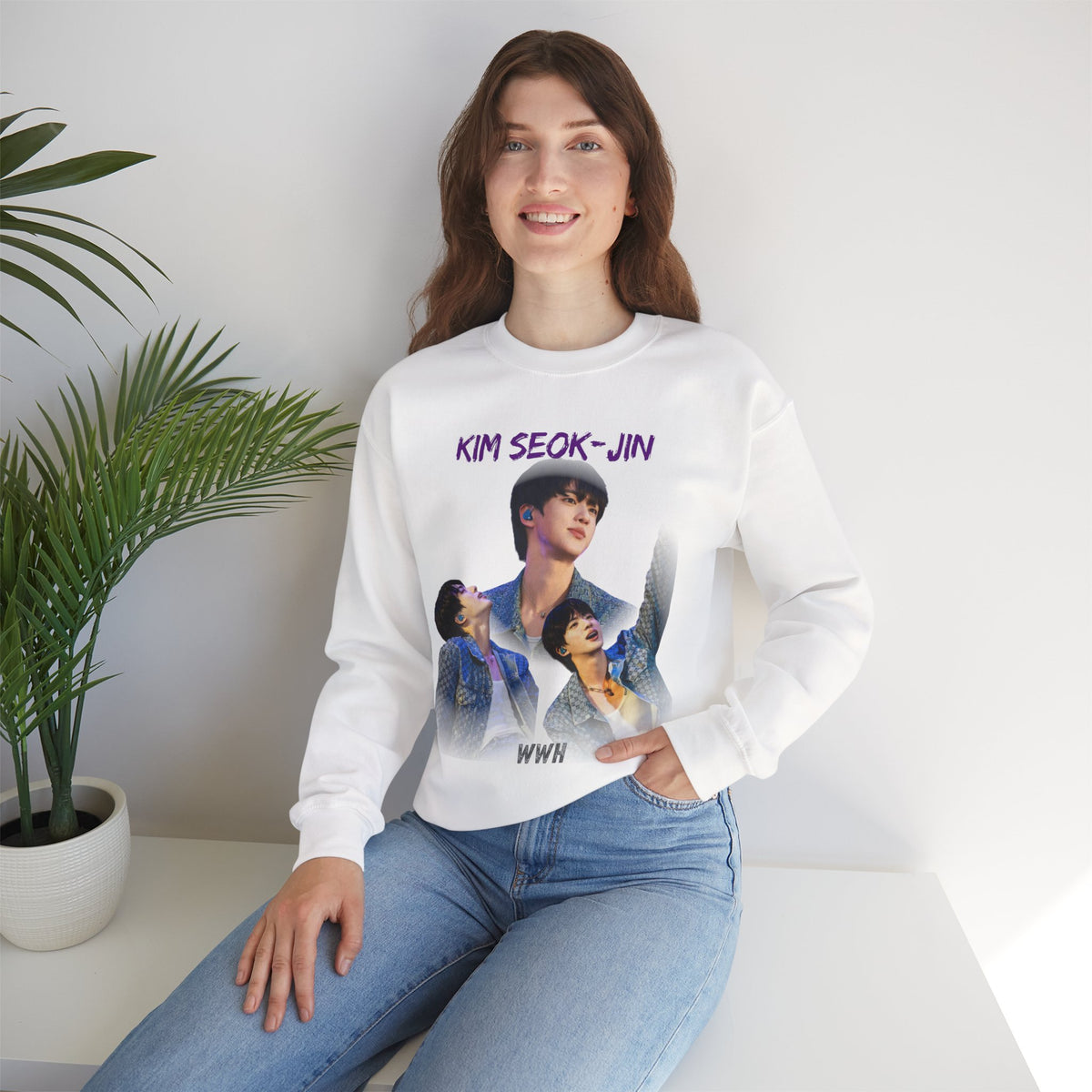 Jin Portrait Crewneck Sweatshirt