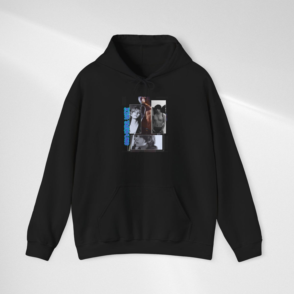 Graphic Hoodie — Photo Collage Streetwear "KIM TAEHYUNG"