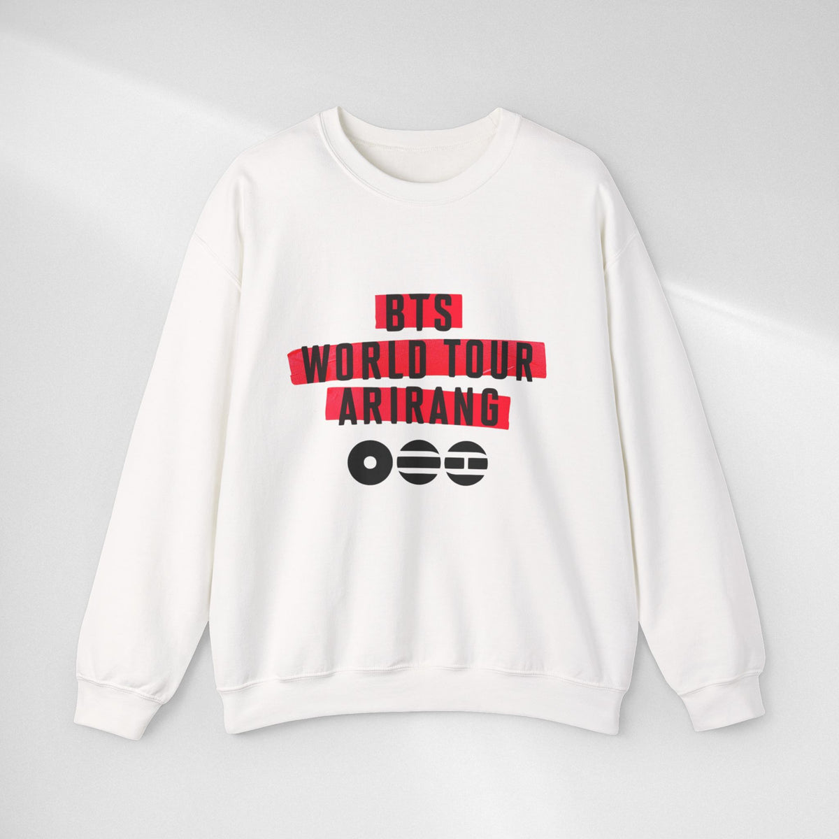 World Tour Arirang Crewneck Sweatshirt — BTS Concert Tour Pullover
