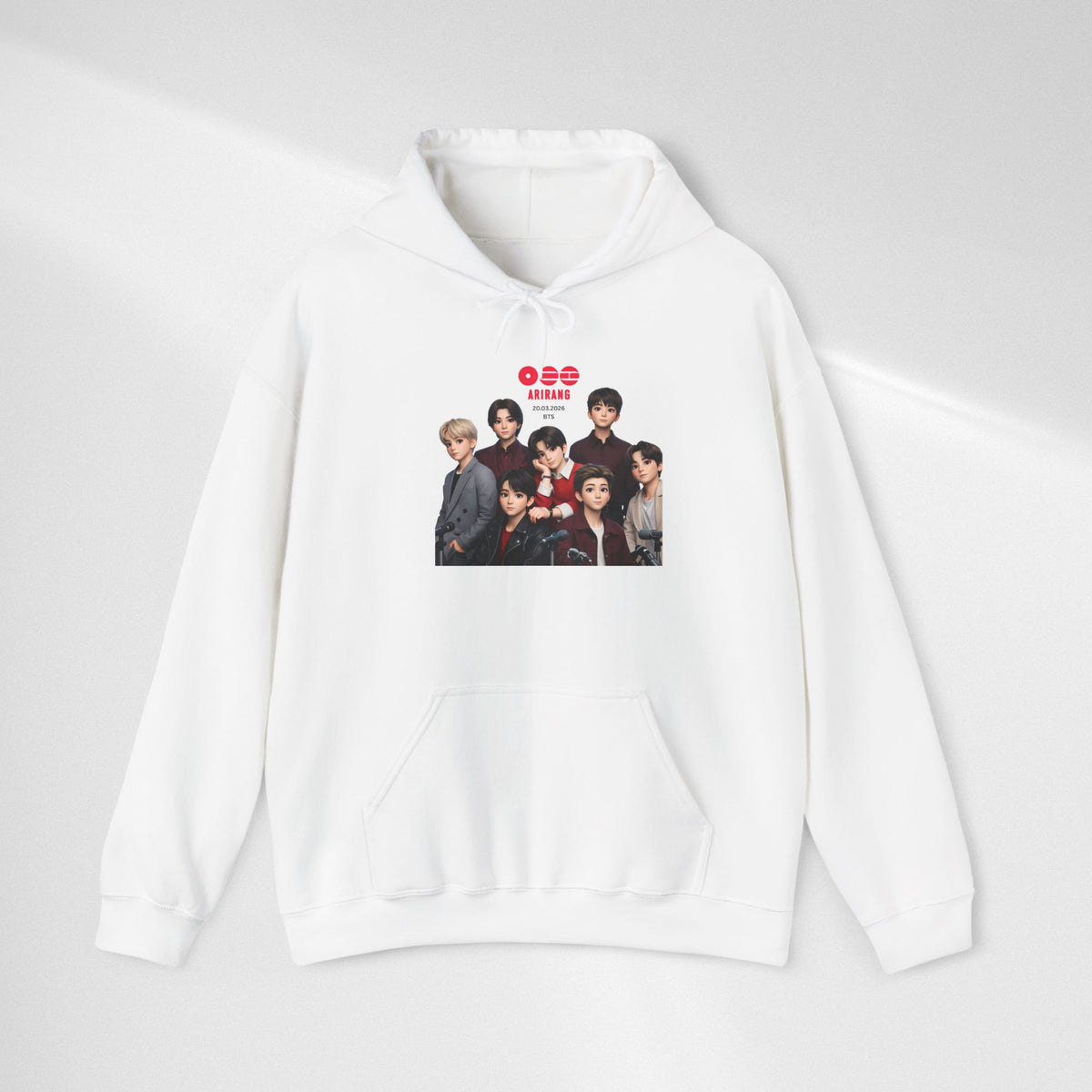 BTS K-Pop Group Photo Hoodie —  Tour Hoodie