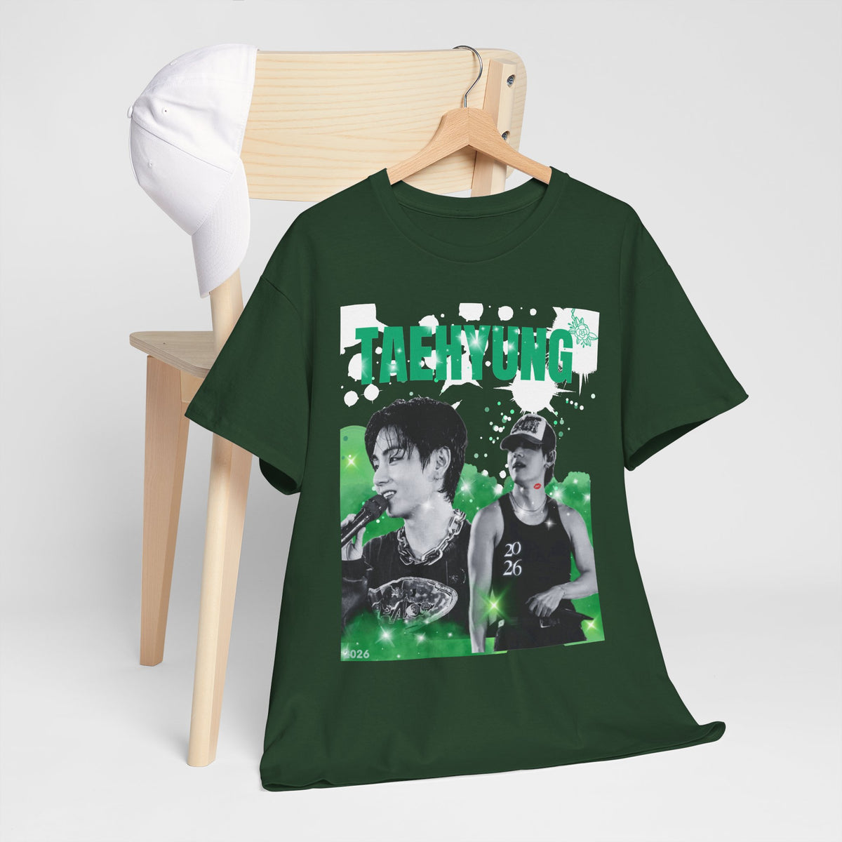 Taehyung 95 Graphic Tee — K‑Pop Vibe Fan Shirt
