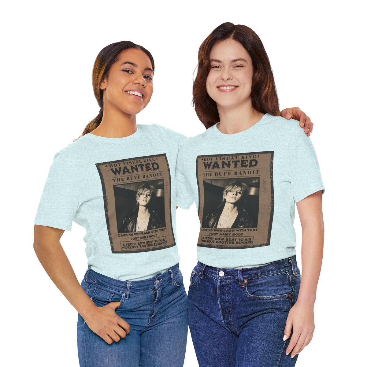T-Shirt - 'WANTED: The Buff Bandit' Vintage Poster Tee