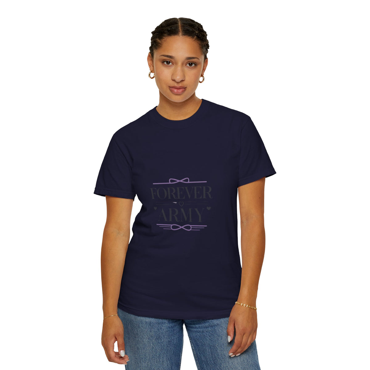 T-Shirt — "Forever Army" Graphic Tee (Military Pride Tribute)