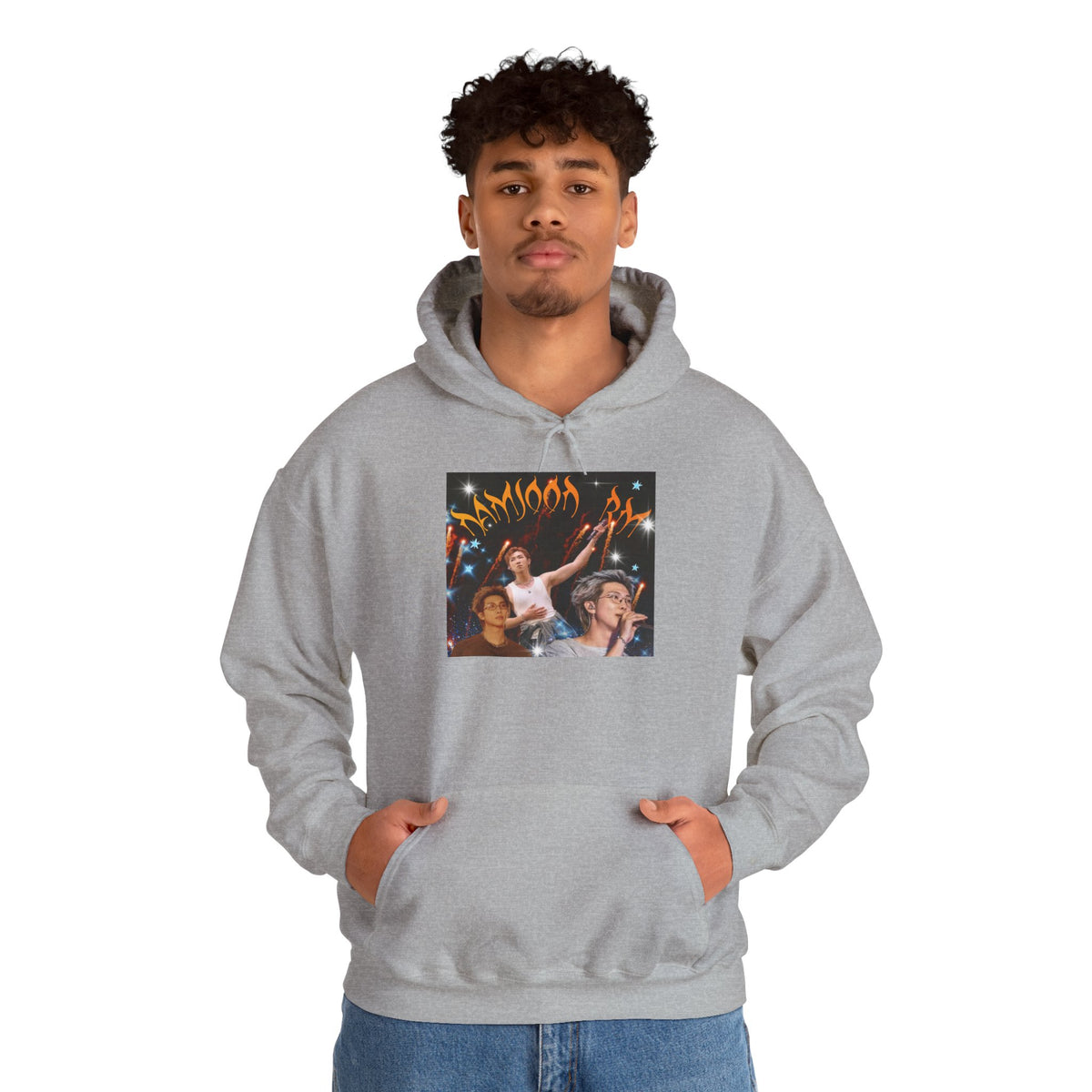 RM Photo Hoodie — Custom Back Number "94" Music Fan Pullover
