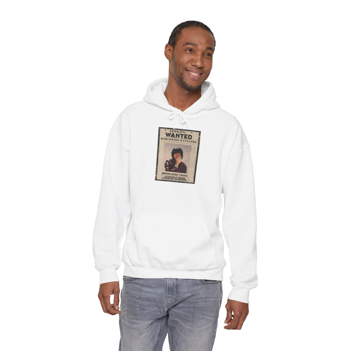 Wanted Poster Hoodie — Vintage 'Missing You' Retro Photo Pullover
