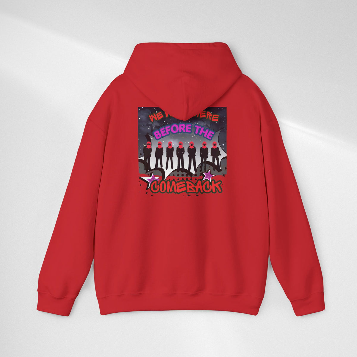 Hoodie — BTS  The Comeback" Retro Space Silhouette Hoodie
