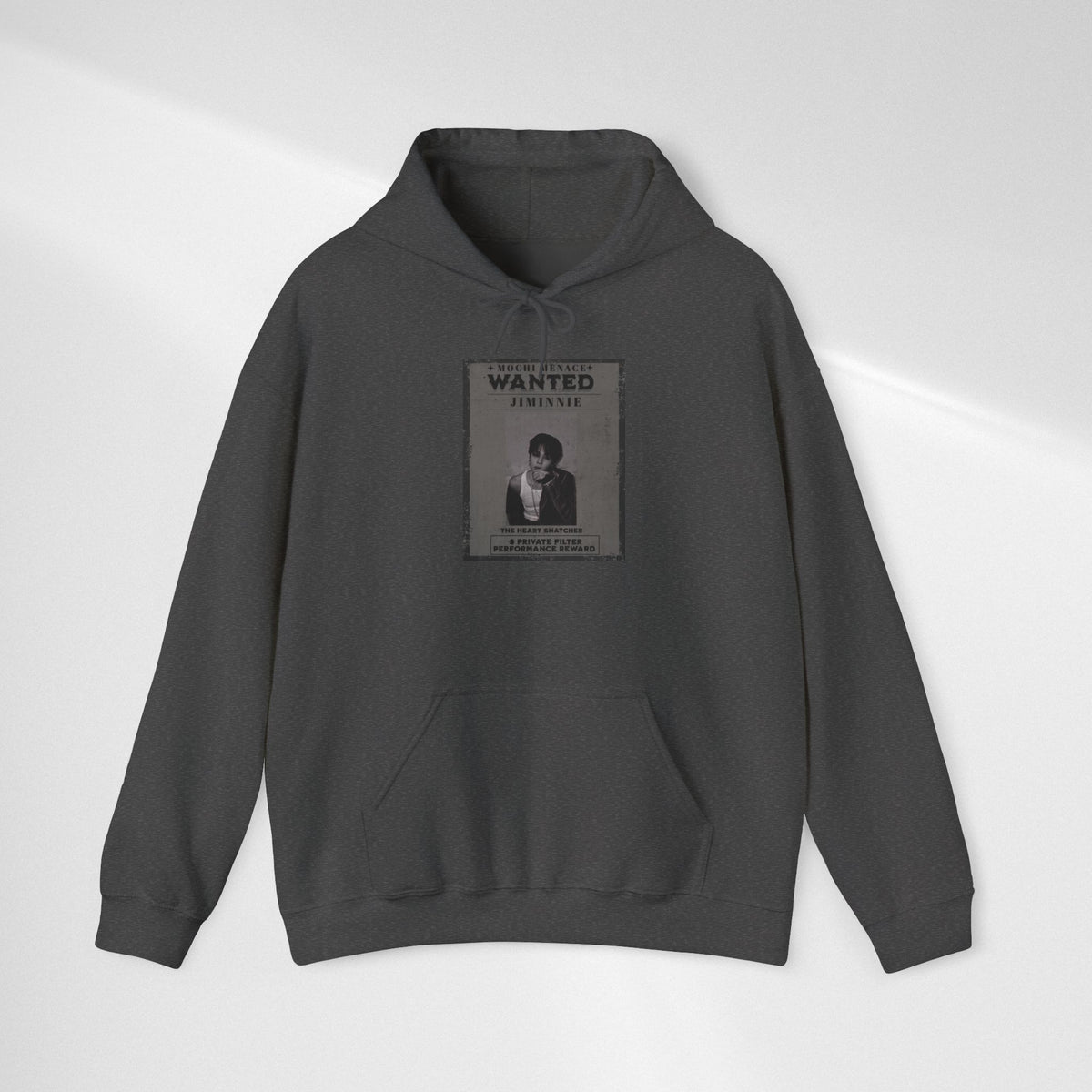 Jimmie Hoodie — "WANTED: Amnesie" Vintage Poster Graphic Hoodie