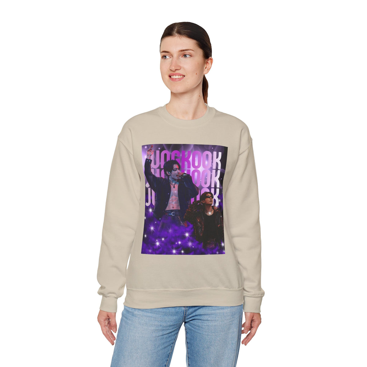 Jungkook 97 Crewneck Sweatshirt — K-Pop Fan Sweatshirt