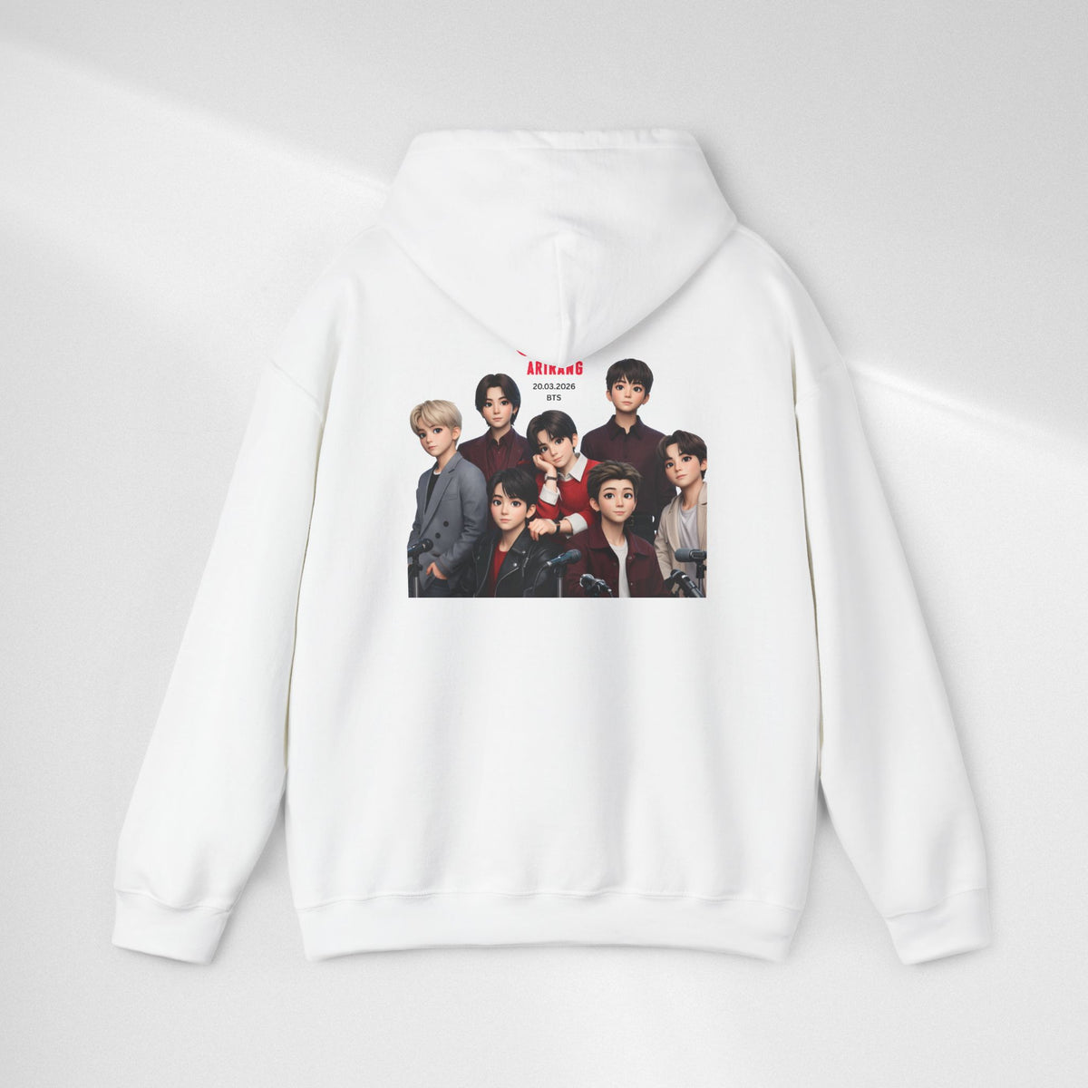 BTS K-Pop Group Photo Hoodie —  Tour Hoodie