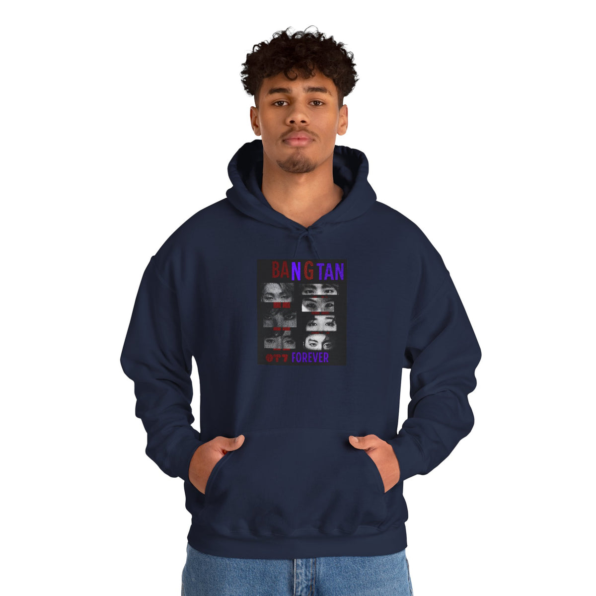 BTS 'Bangtan' Photo Collage Hoodie –BTS  K-Pop Fan Sweatshirt