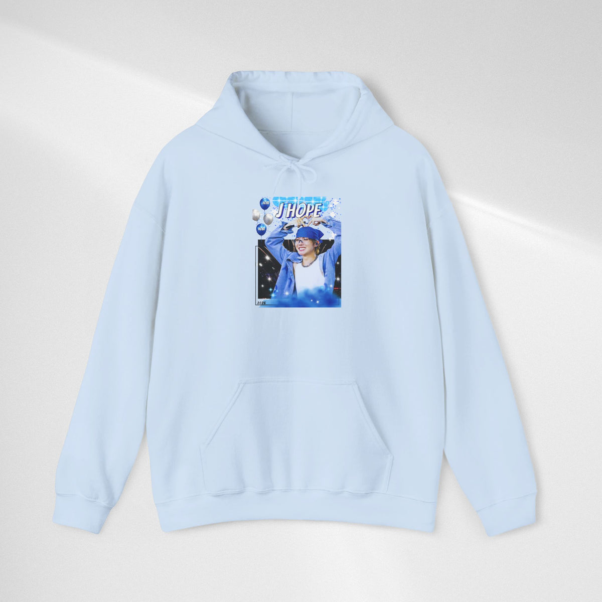 J-Hope 94 Blue Graphic Hoodie