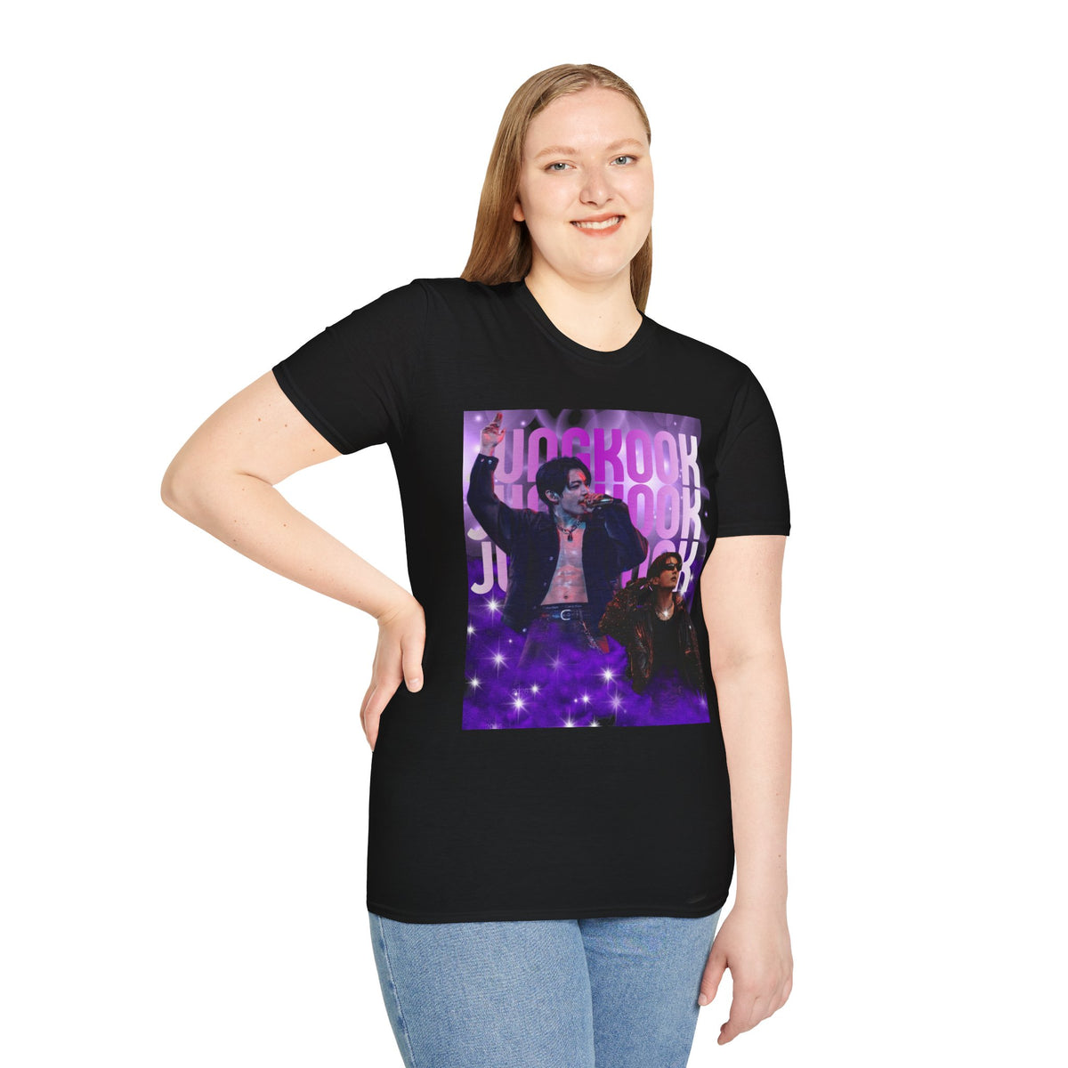 Jungkook 97 Fan Tee — Purple K-Pop BTS T-Shirt