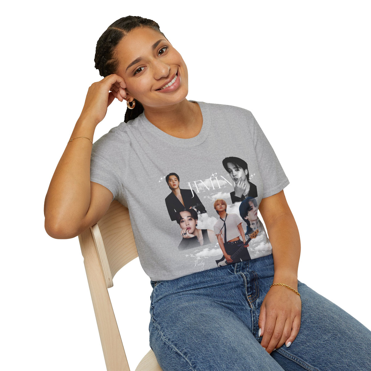 Jimin Portrait Collage T-Shirt