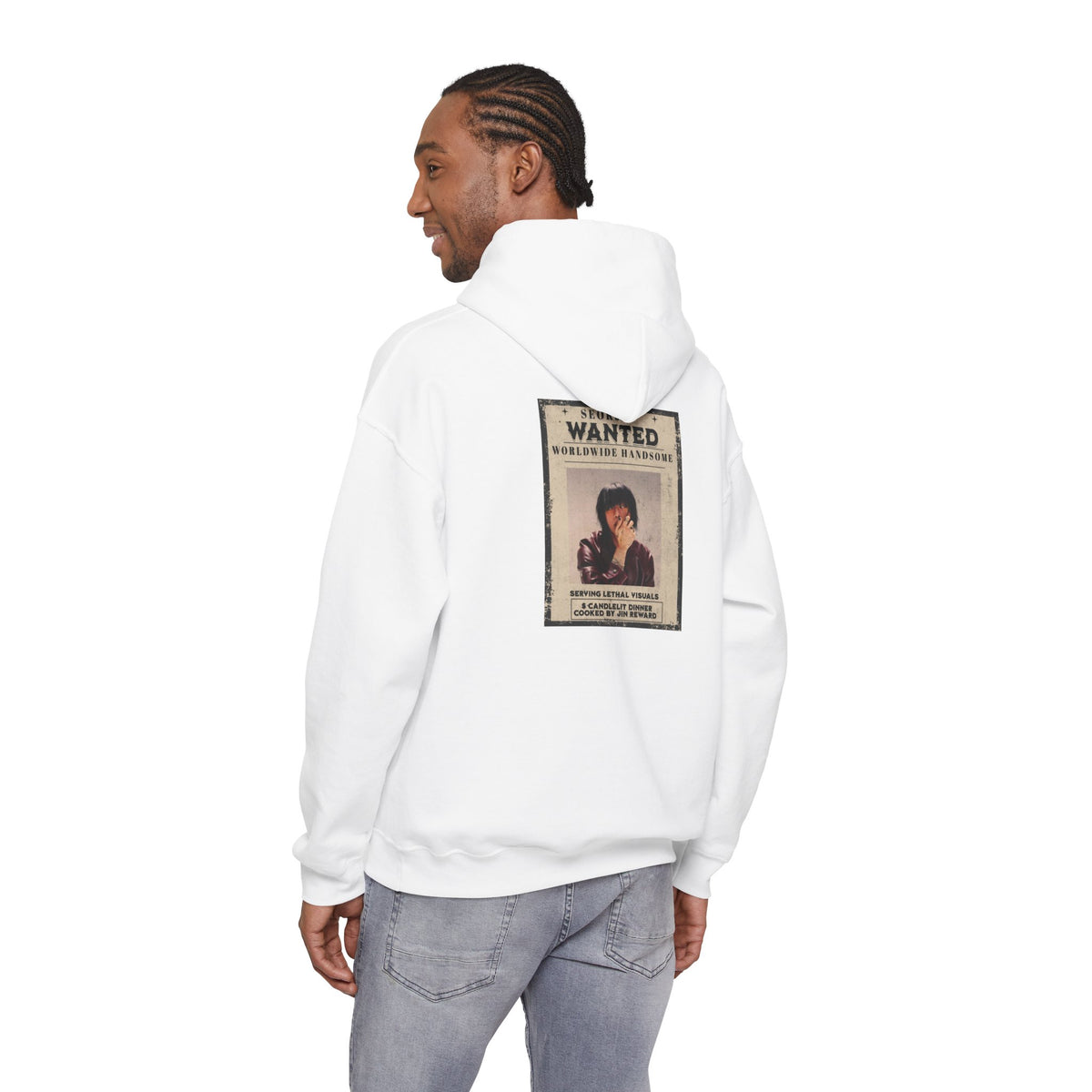 Wanted Poster Hoodie — Vintage 'Missing You' Retro Photo Pullover