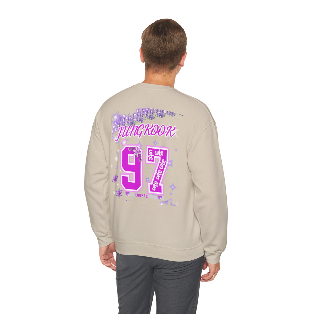 Jungkook 97 Crewneck Sweatshirt — K-Pop Fan Sweatshirt