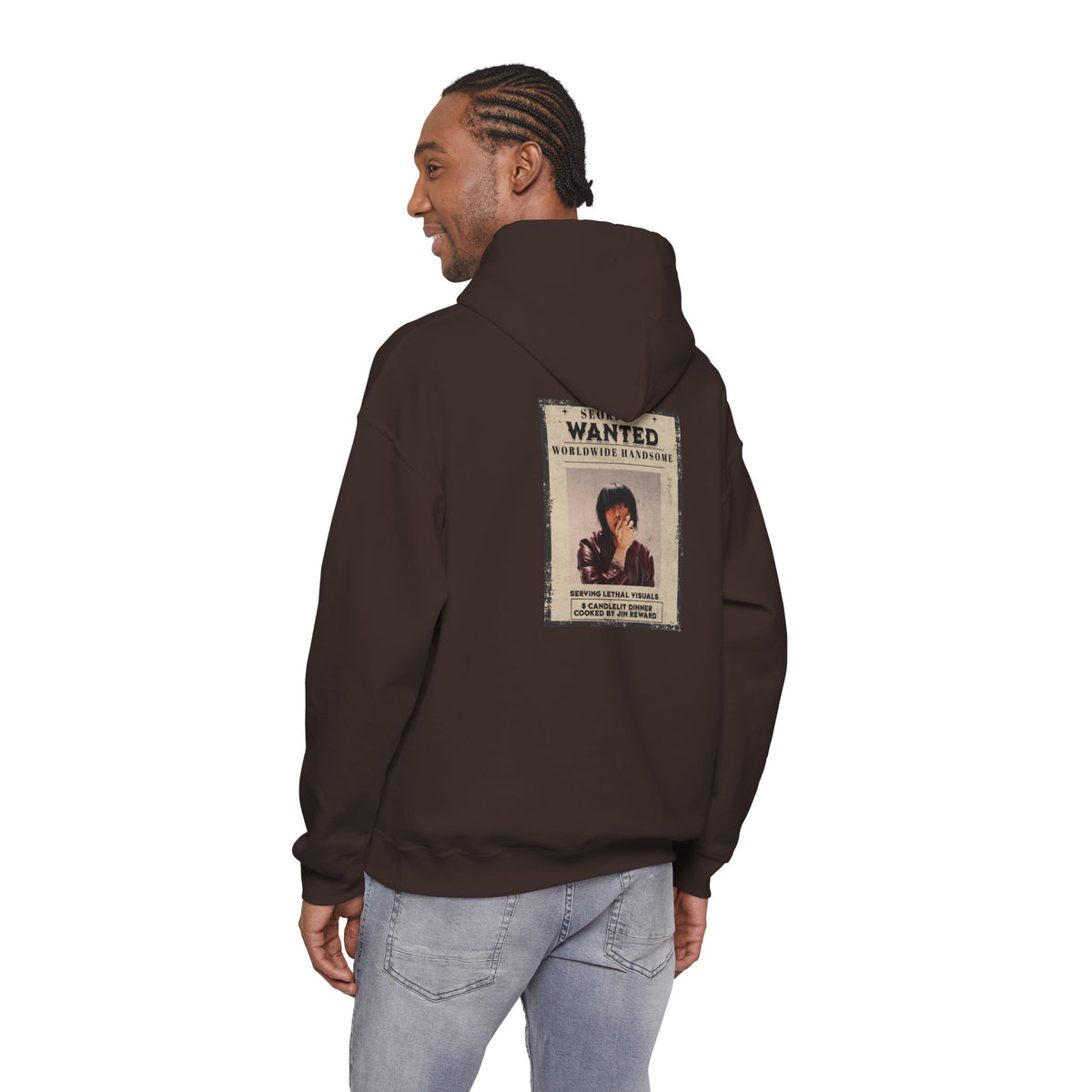 Wanted Poster Hoodie — Vintage 'Missing You' Retro Photo Pullover
