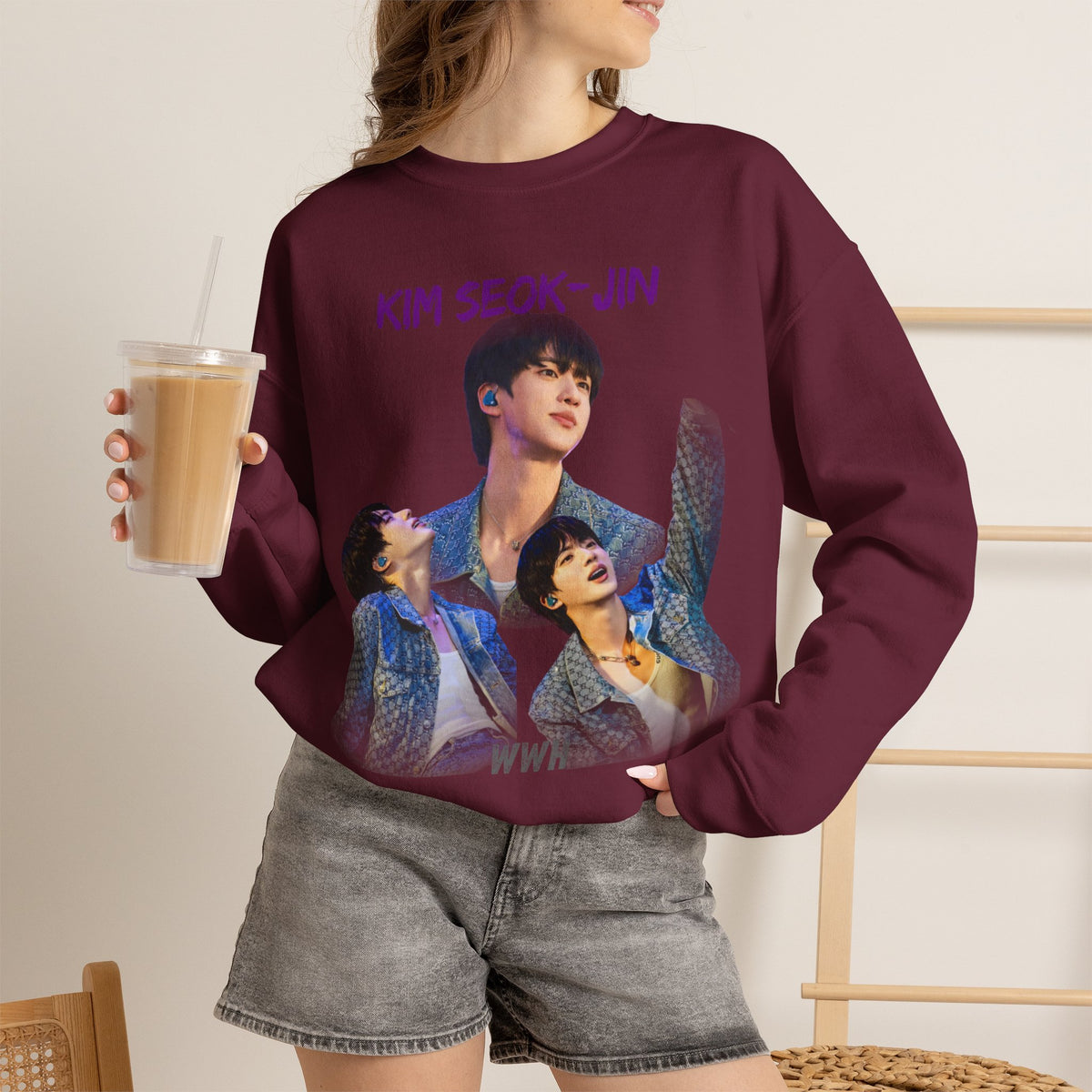 Jin Portrait Crewneck Sweatshirt