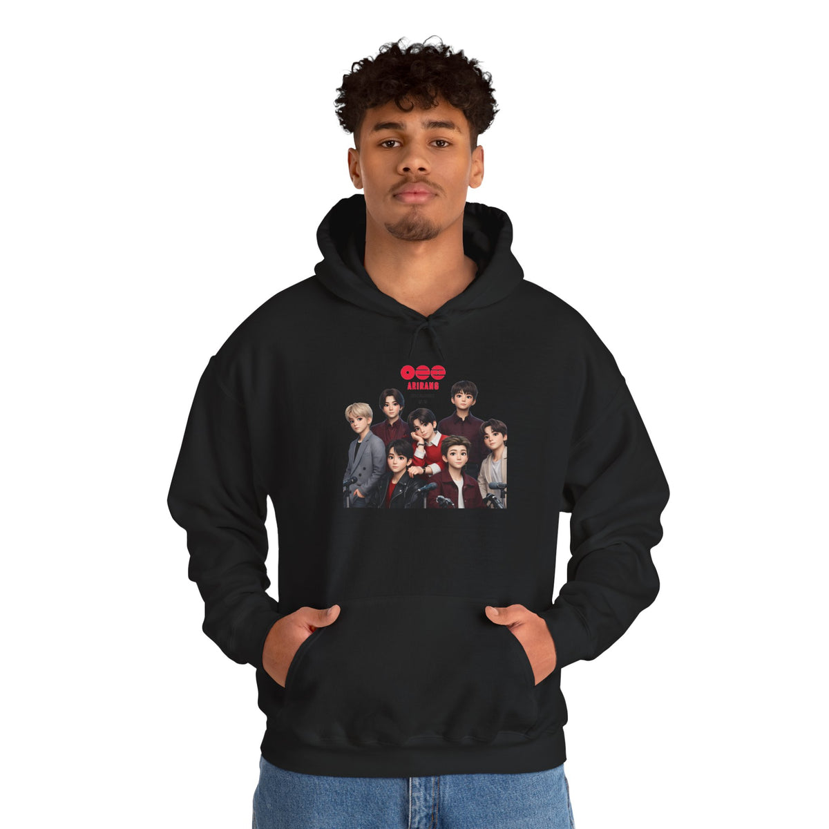 BTS K-Pop Group Photo Hoodie —  Tour Hoodie
