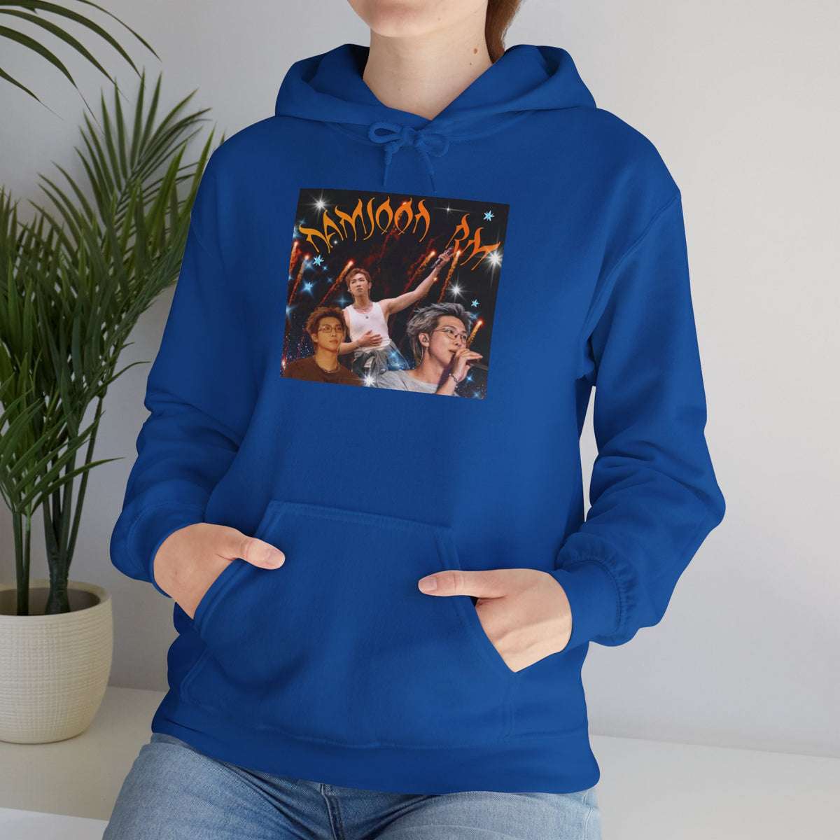 RM Photo Hoodie — Custom Back Number "94" Music Fan Pullover