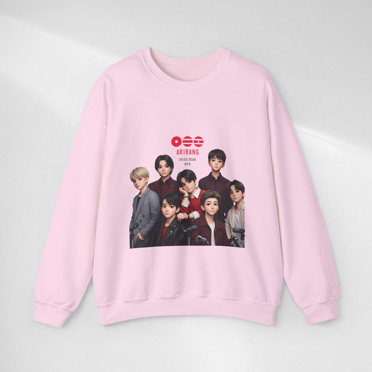 BTS GROUP Photo Crewneck Sweatshirt