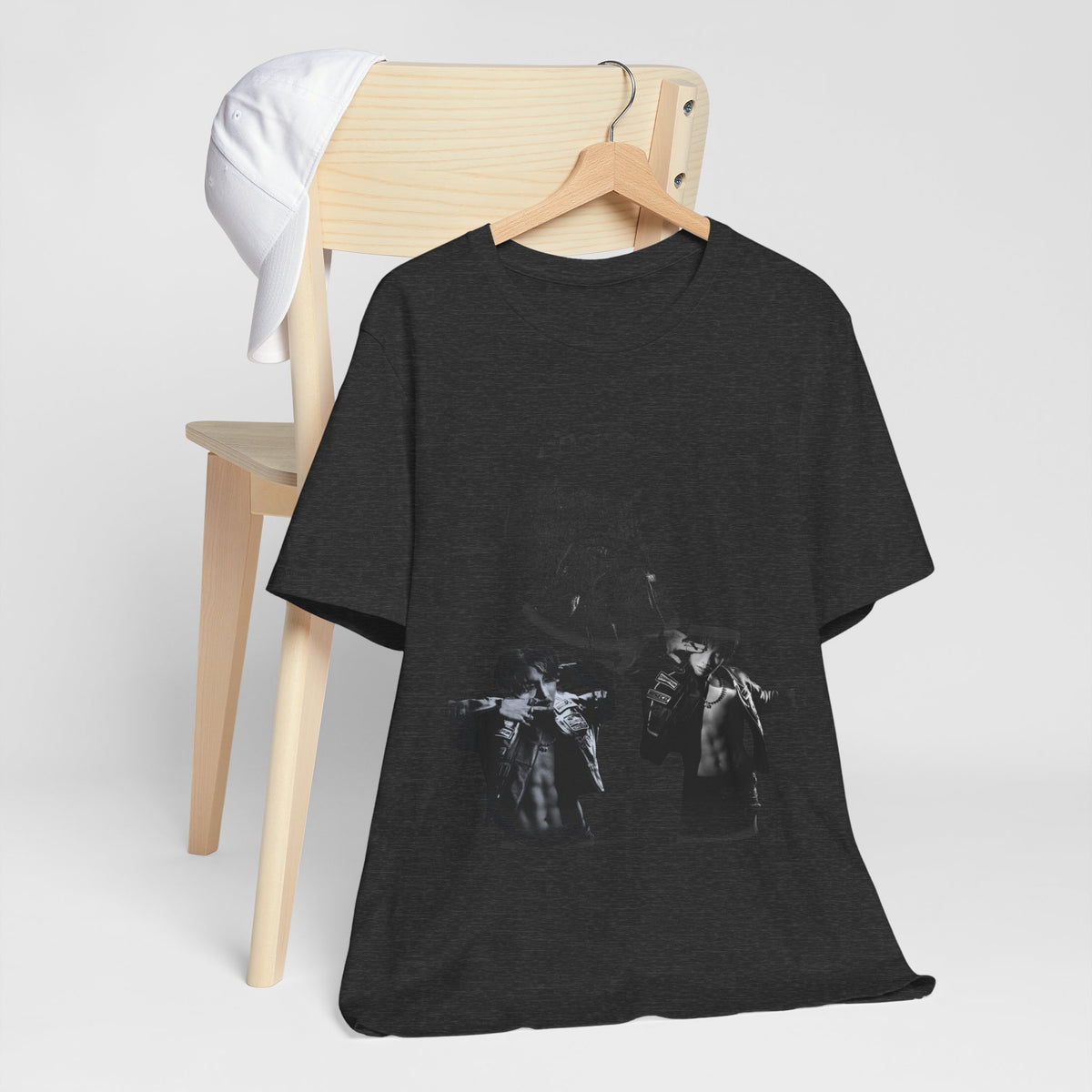 J HOPE T-Shirt — Grunge Black & White Band Photo Tee (Hope)