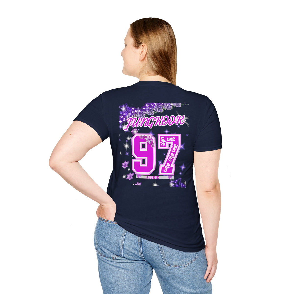 Jungkook 97 Fan Tee — Purple K-Pop BTS T-Shirt