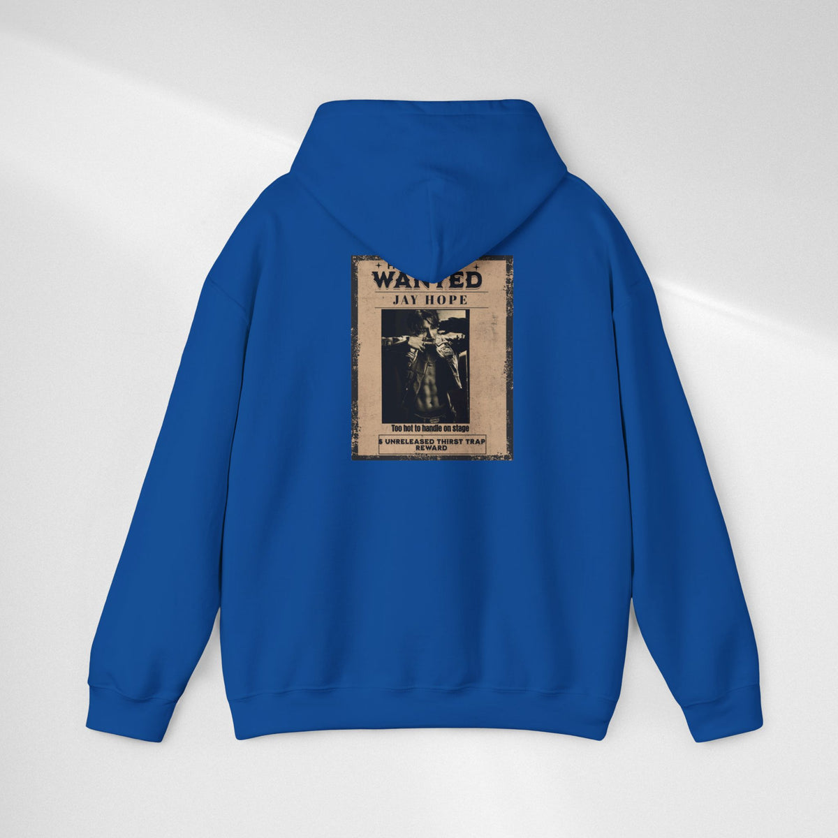 Wanted Poster Hoodie - Vintage 'WANTED: Jay Hope' Graphic Sweatshirt