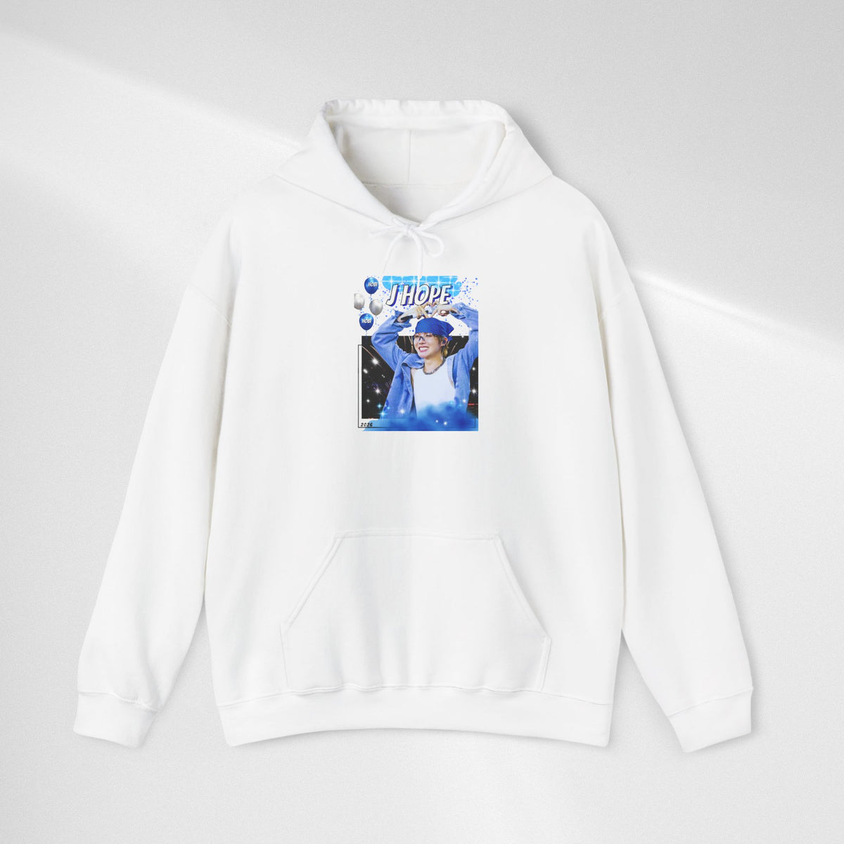 J-Hope 94 Blue Graphic Hoodie