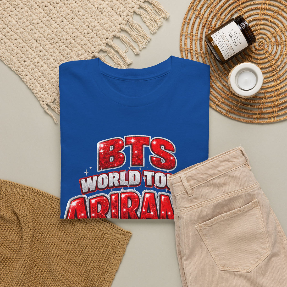 BTS World Tour 'Arirang' T-Shirt —BTS  K-Pop Concert Tee