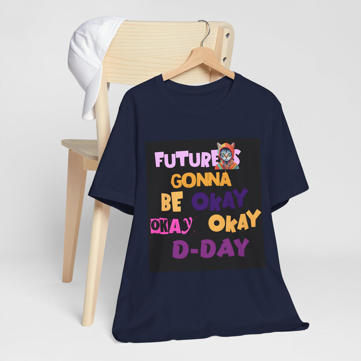 T-Shirt — "Future's Gonna Be Okay" Inspirational Graphic Tee