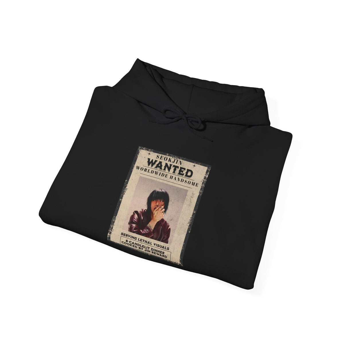 Wanted Poster Hoodie — Vintage 'Missing You' Retro Photo Pullover