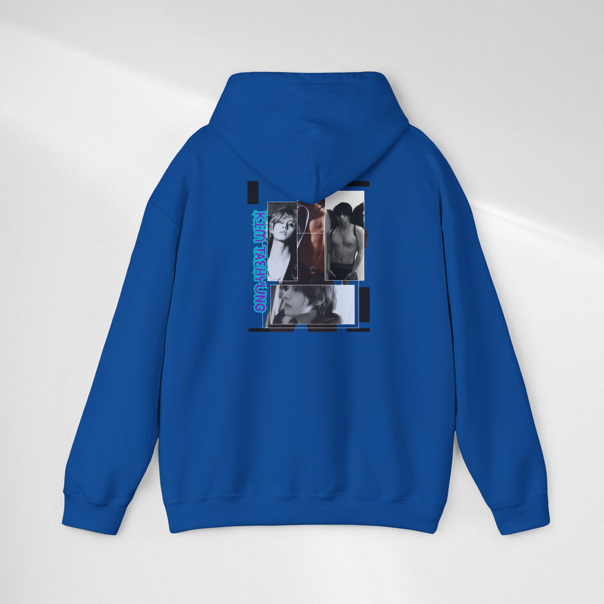 Graphic Hoodie — Photo Collage Streetwear "KIM TAEHYUNG"