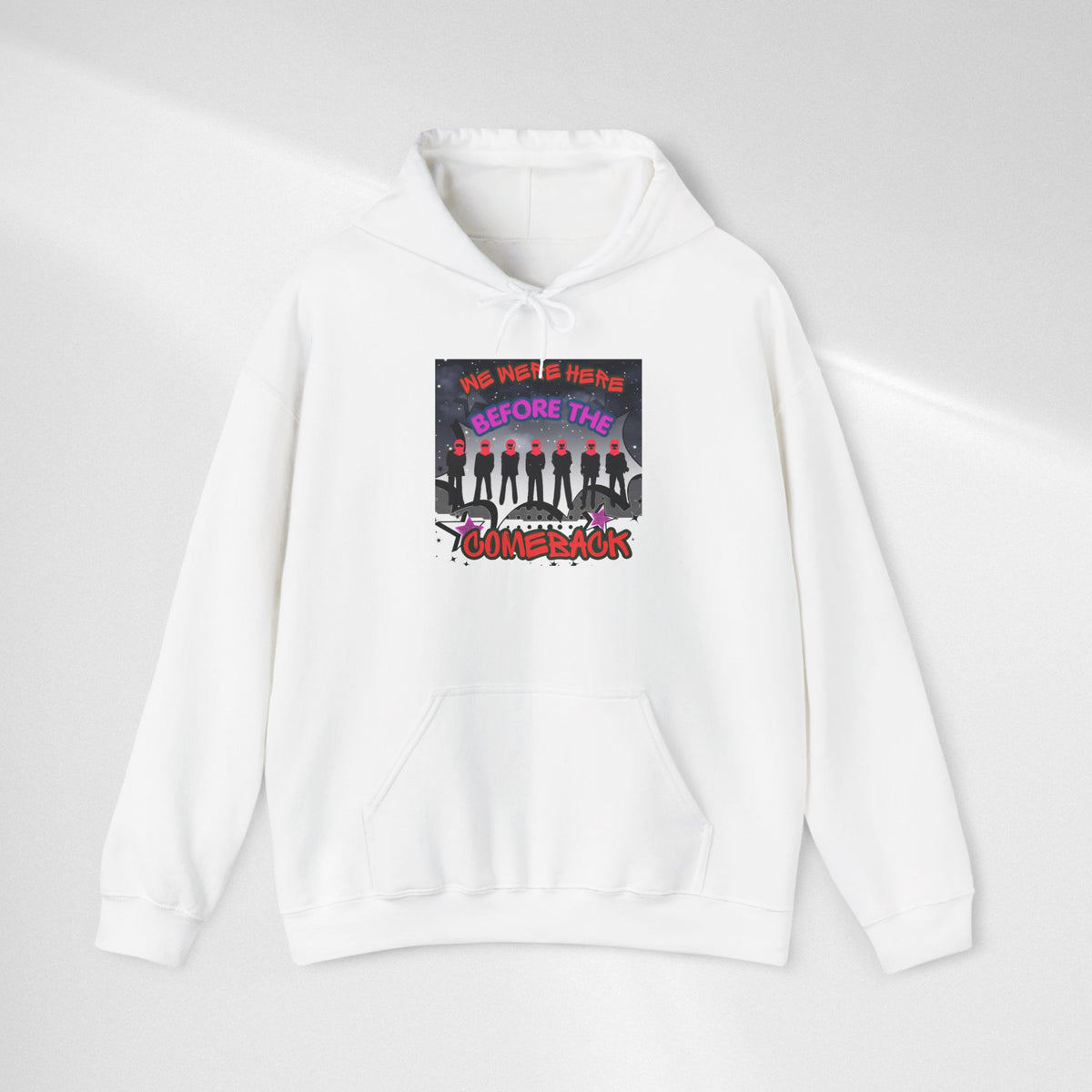 Hoodie — BTS  The Comeback" Retro Space Silhouette Hoodie