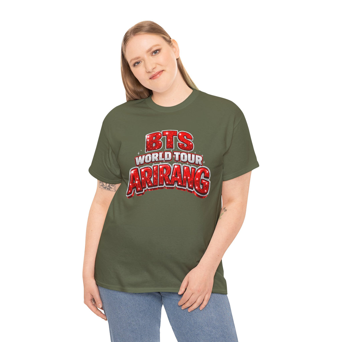 BTS World Tour 'Arirang' T-Shirt —BTS  K-Pop Concert Tee