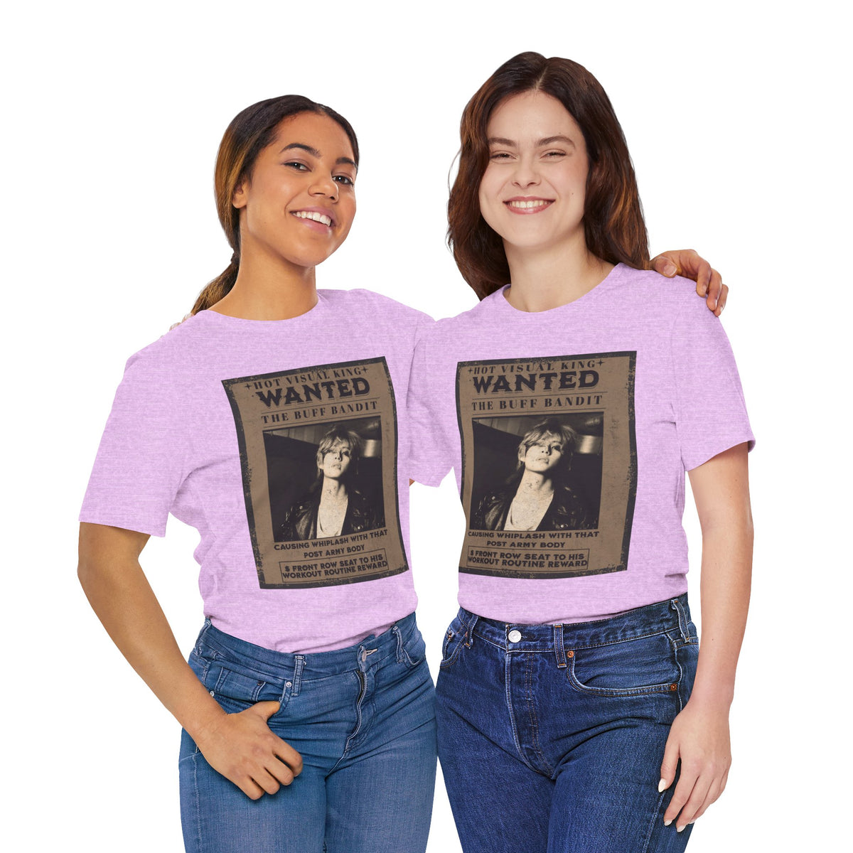 T-Shirt - 'WANTED: The Buff Bandit' Vintage Poster Tee