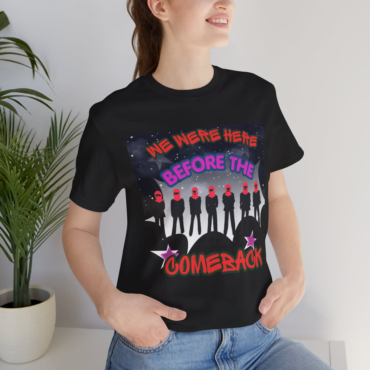 BTS The Comeback T-Shirt – Retro Silhouette Music Tee