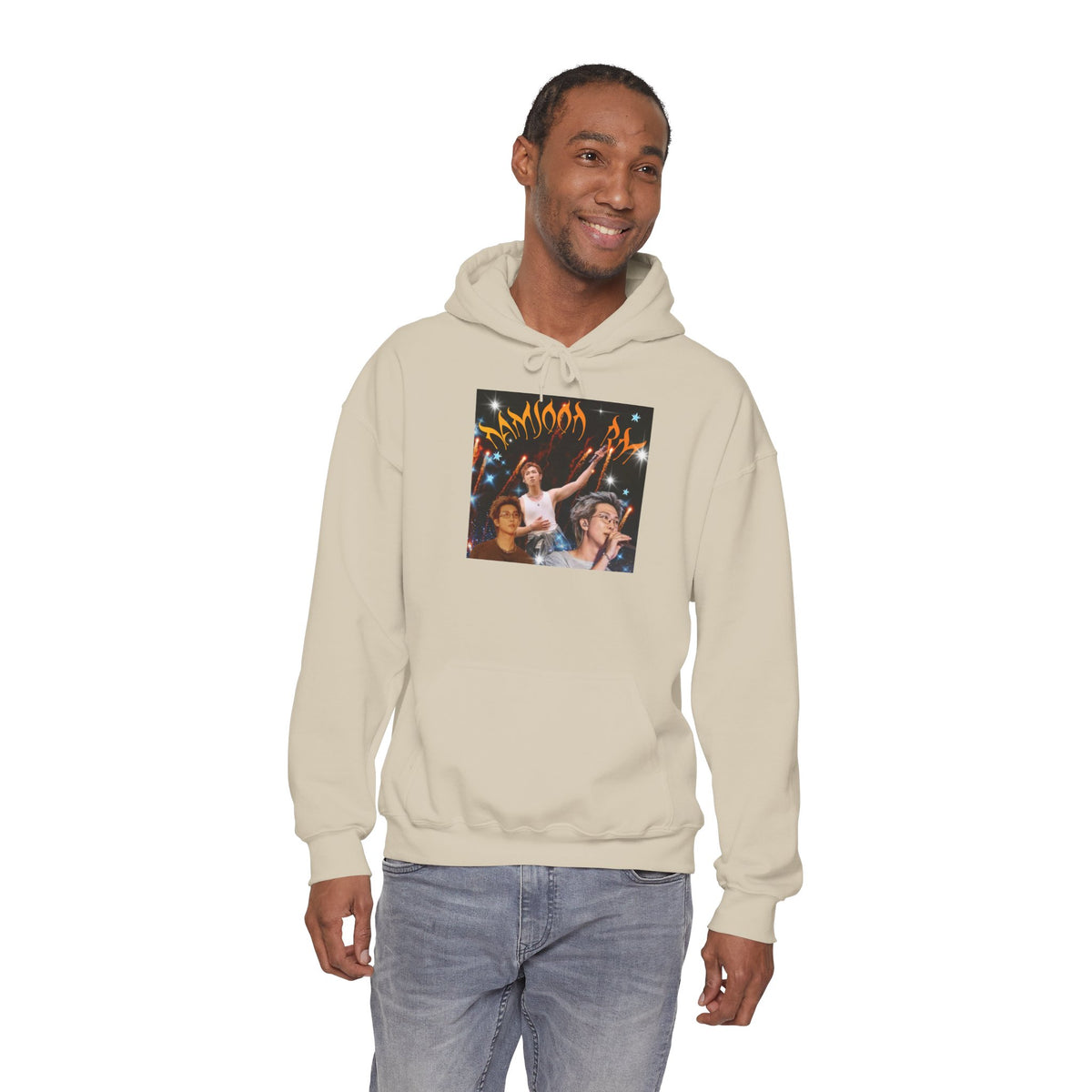 RM Photo Hoodie — Custom Back Number "94" Music Fan Pullover