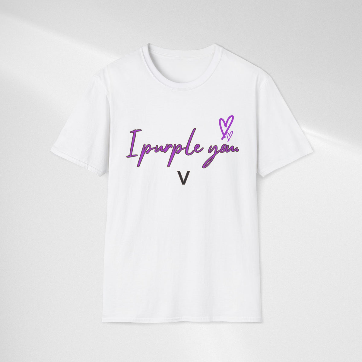 I Purple You T-Shirt — K-Pop Inspired Heart Graphic Tee